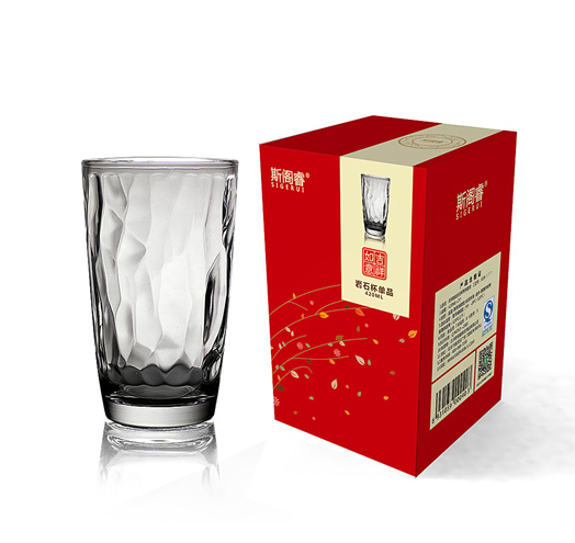 巖石水晶杯、玻璃杯