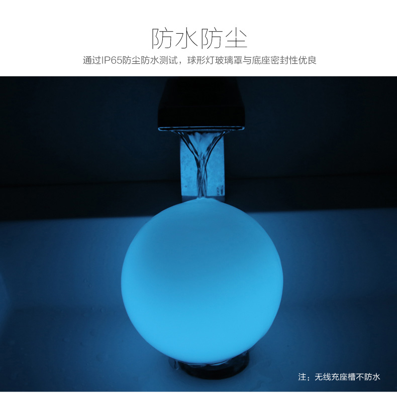 MIPOW麥泡智能炫彩球形燈Playbulb臥室床頭夜燈家居氛圍LED節能燈