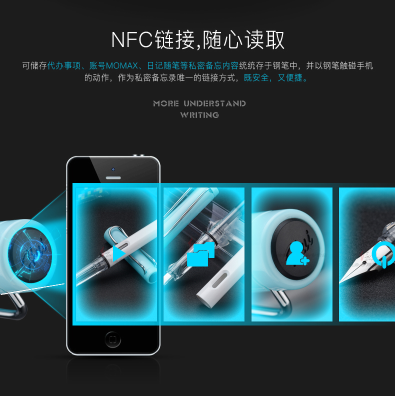 示范鋼筆、正姿書寫智能NFC鋼筆、會議筆