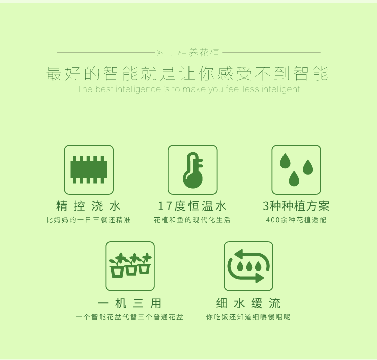 植物智能花盆仿陶瓷塑料簡約創意圓形多肉花盆多彩花瓶防腐