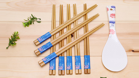 夢(mèng)荷飯勺、筷子組合裝